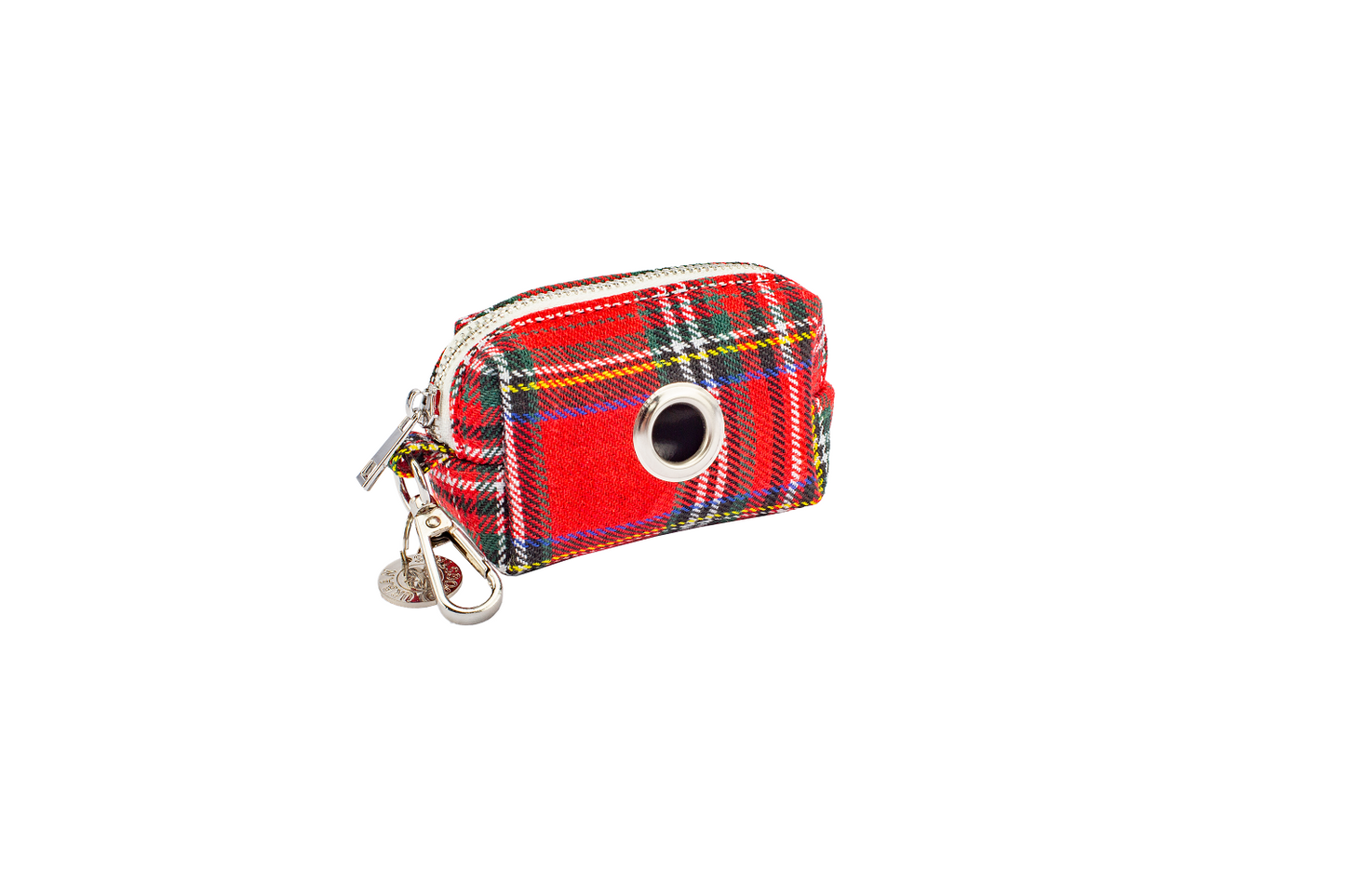 Waste Bag Holder - Red Plaid